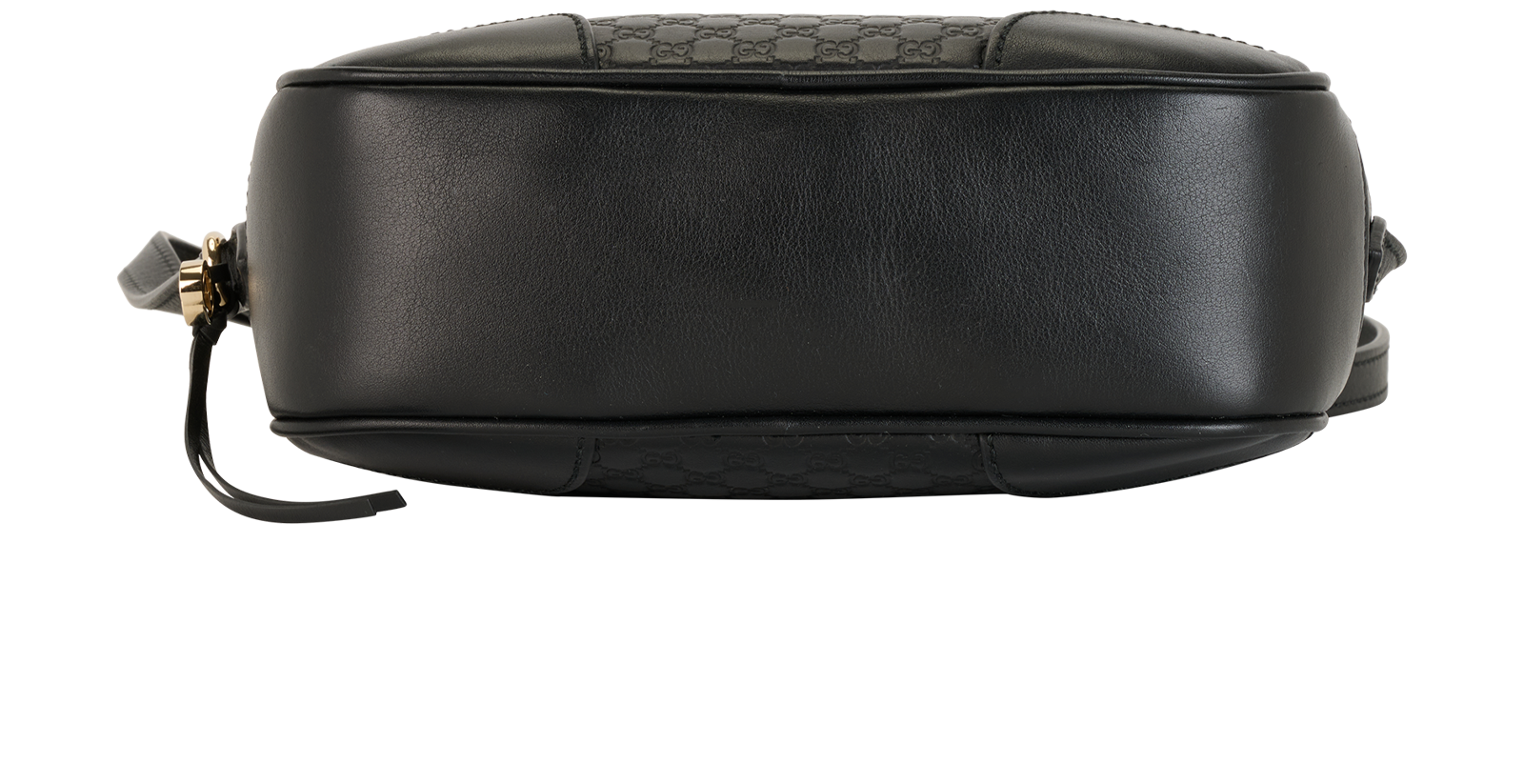 Guccissima Camera Bag, &pound;450, Handbags, Black, Leather, Top view